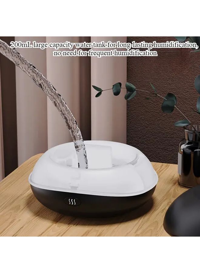 Flame Effect Humidifier USB Ultrasonic Lava Lamp With Realistic Flow For Home Office Decor - Image 3